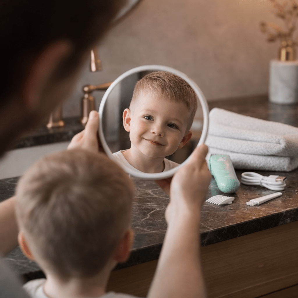 Comment Couper les Cheveux de son Enfant avec une Tondeuse : Guide Complet pour Parents Débutants 👶✂️ - LATONDEUSE.COM