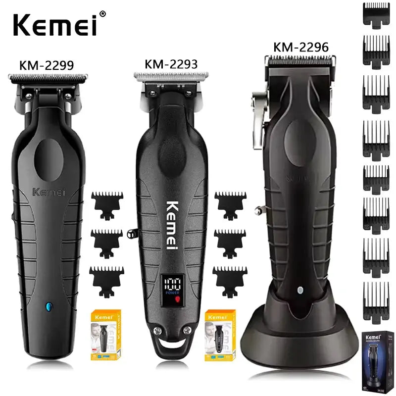 Kemei KM - 2296 – Performance professionnelle et puissance de coupe - Tondeuse professionnelle - LaTondeuse.com