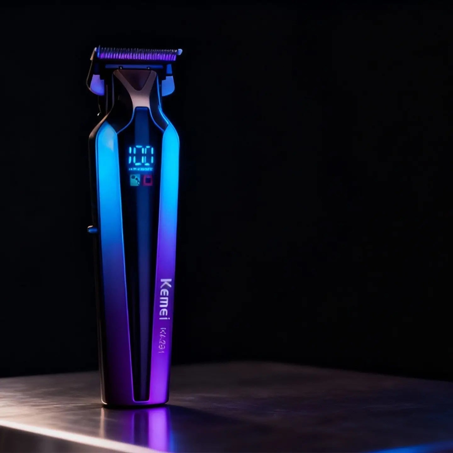 Kemei Tondeuse Intelligente à Écran Digital - Tondeuse professionnelle - LaTondeuse.com