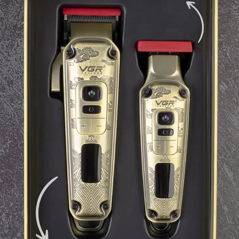 Le kit complet des barbiers modernes – VGR V - 842 combo 3 - en - 1 - Tondeuse professionnelle - LaTondeuse.com