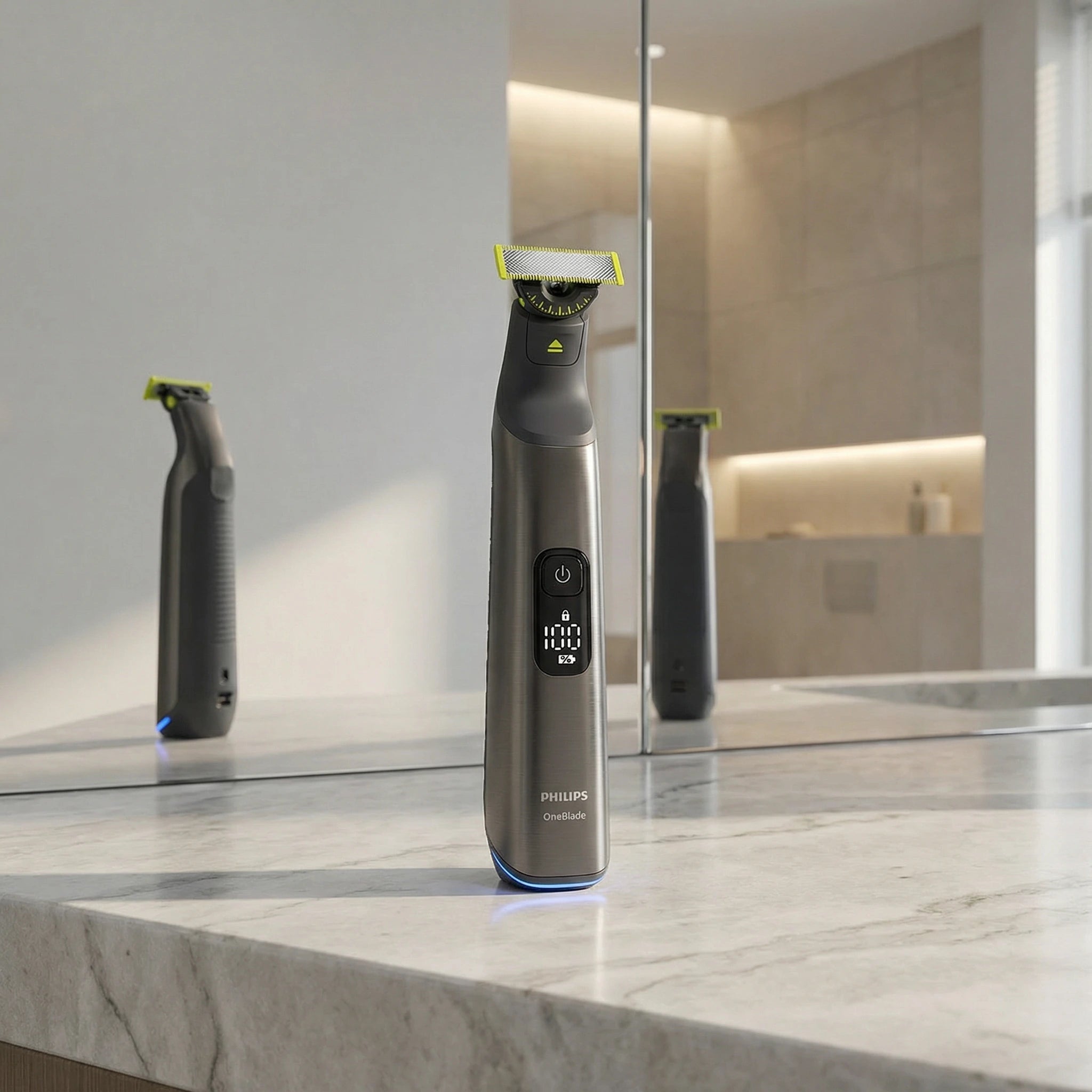 Philips OneBlade Pro 360 - Barbe et Corps - Lame Rotative 360° - Étanche 100% - Tondeuse professionnelle - LaTondeuse.com