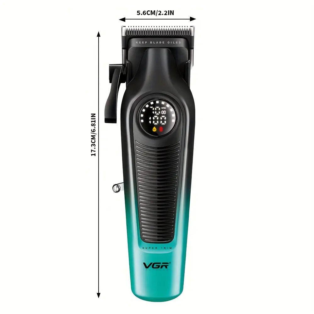 VGR V - 196 – Tondeuse multifonction 4 - en - 1 pour barbe, cheveux et corps - Tondeuse professionnelle - LaTondeuse.com