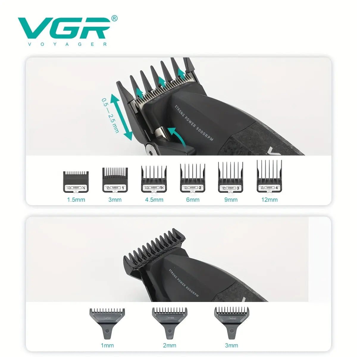VGR V - 640 S3. Le combo 3 - en - 1. Coupe puissante et précise - Tondeuse professionnelle - LaTondeuse.com