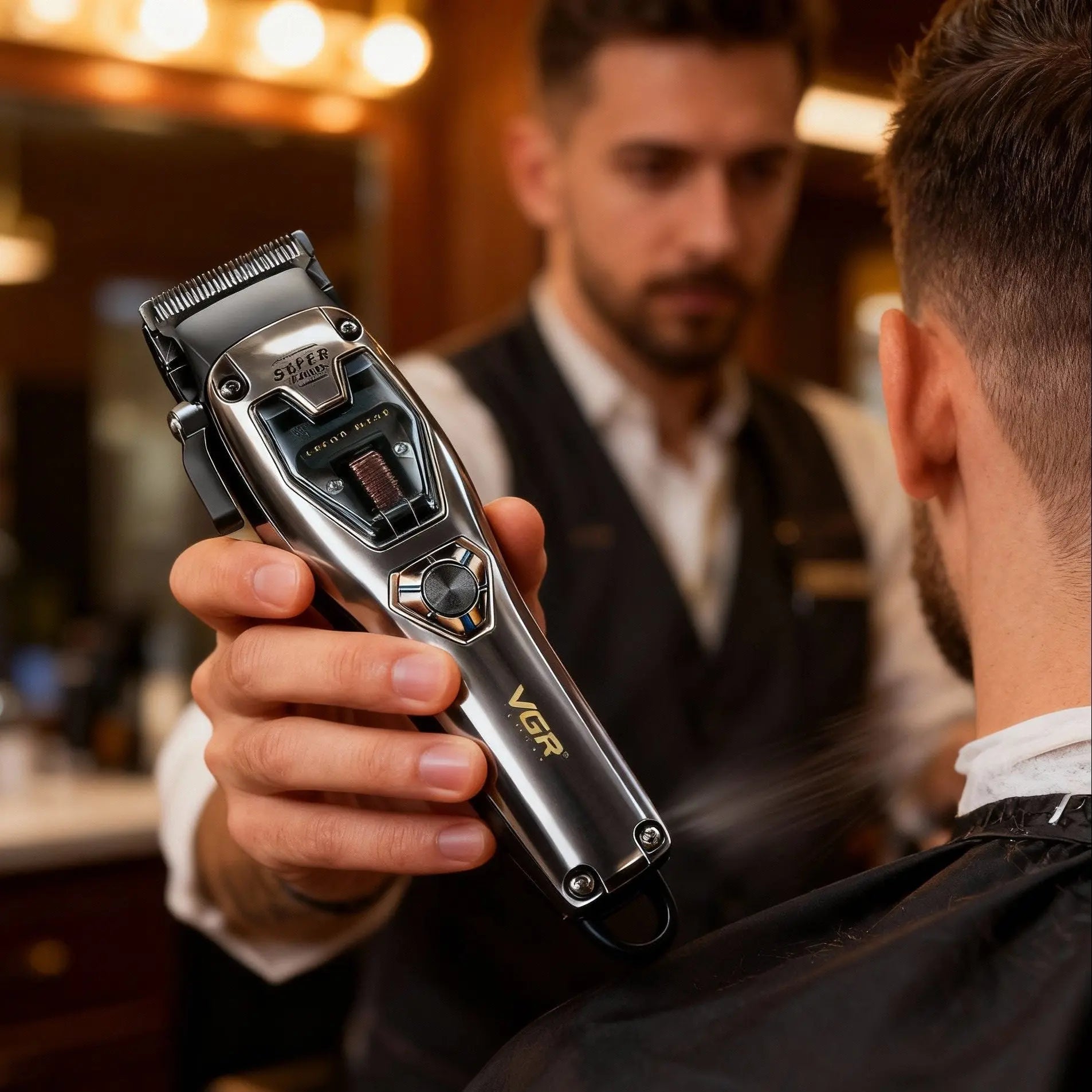 VGR V - 668. Tondeuse Métal Pro 11 000 RPM, Puissance & Précision - Tondeuse professionnelle - LaTondeuse.com