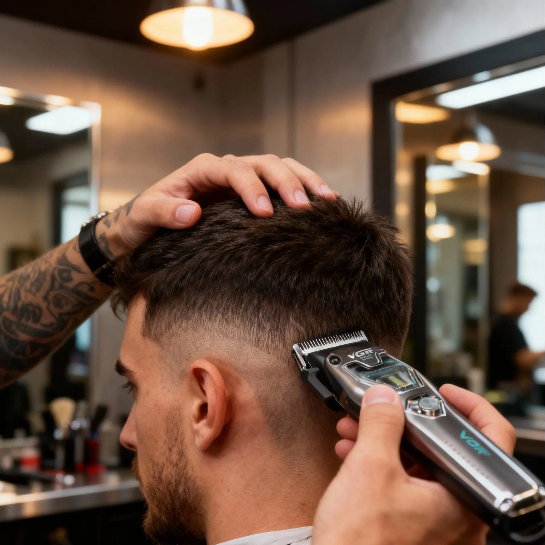 VGR V - 668. Tondeuse Métal Pro 11 000 RPM, Puissance & Précision - Tondeuse professionnelle - LaTondeuse.com