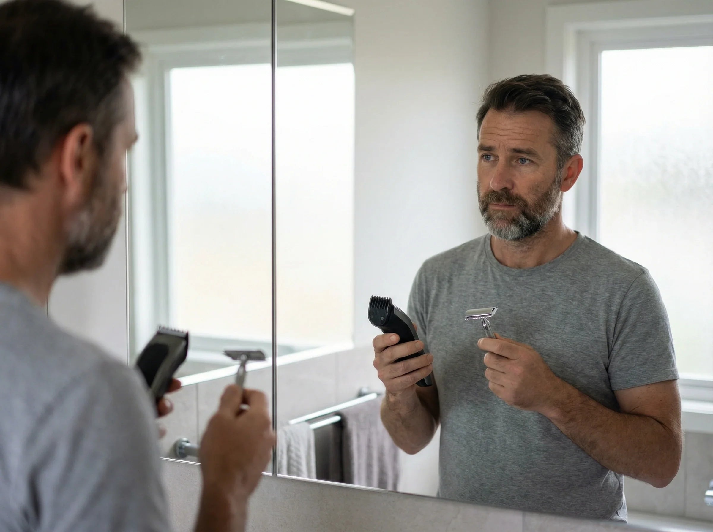 Tondeuse Barbe vs Rasoir Électrique : Que Choisir en 2026 ? (Comparatif Complet) 🪒 - LATONDEUSE.COM