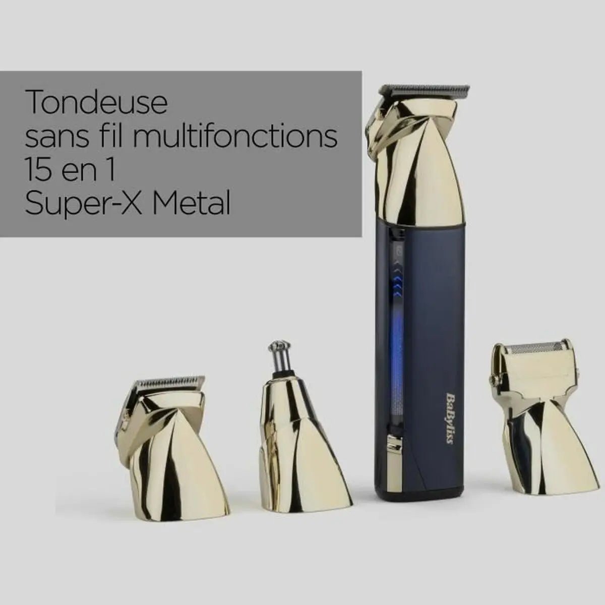 BaByliss Super - X Metal 15 - en - 1 - Tondeuse professionnelle - LaTondeuse.com
