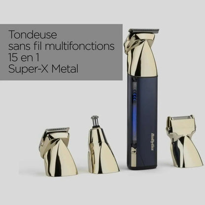 BaByliss Super - X Metal 15 - en - 1 - Tondeuse professionnelle - LaTondeuse.com