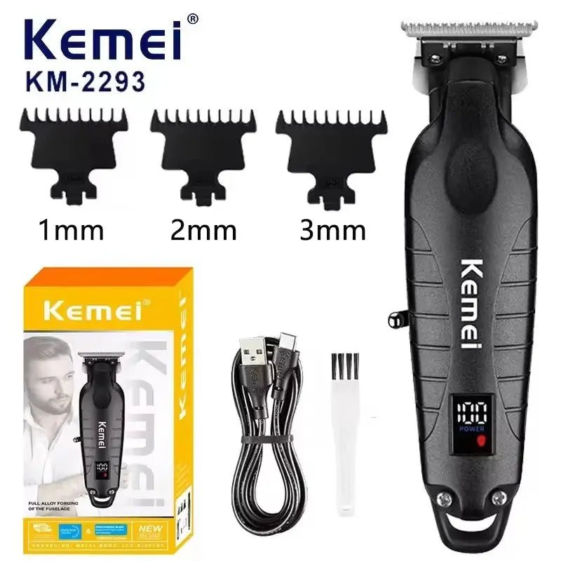 Kemei KM - 2296 – Performance professionnelle et puissance de coupe - Tondeuse professionnelle - LaTondeuse.com