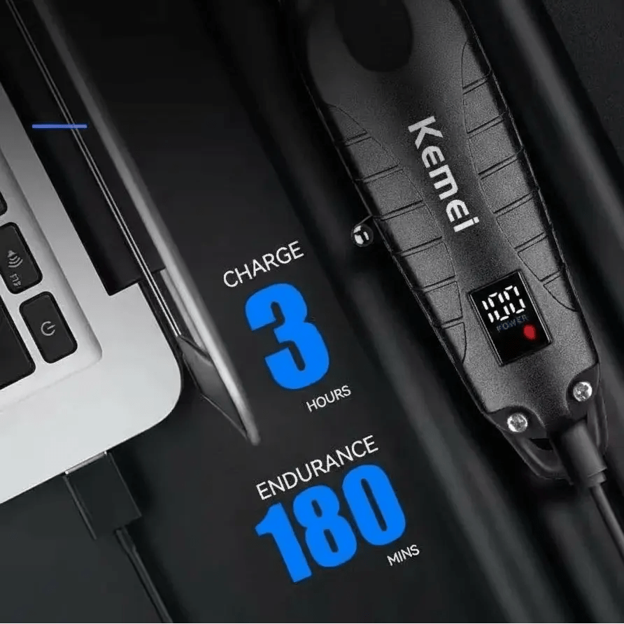 Kemei KM - 2296 – Performance professionnelle et puissance de coupe - Tondeuse professionnelle - LaTondeuse.com