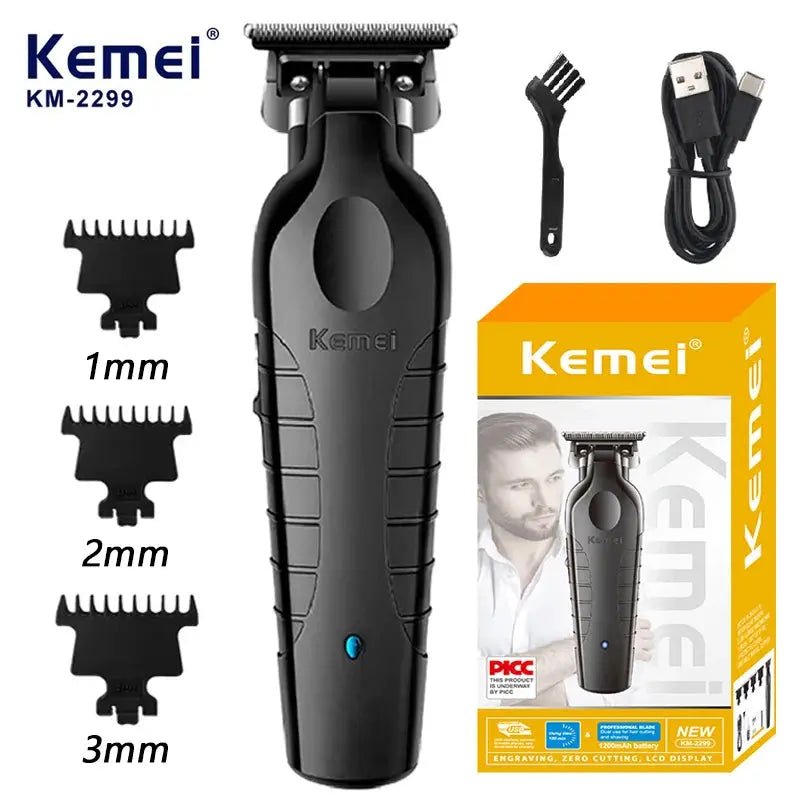 Kemei KM - 2296 – Performance professionnelle et puissance de coupe - Tondeuse professionnelle - LaTondeuse.com