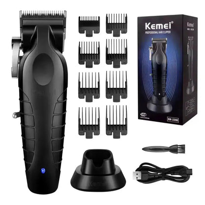 Kemei KM - 2296 – Performance professionnelle et puissance de coupe - Tondeuse professionnelle - LaTondeuse.com
