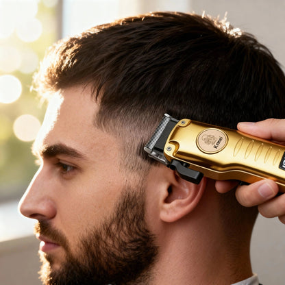 Kemei KM - 510 – Tondeuse Professionnelle Sans Fil Haute Performance - Tondeuse professionnelle - LaTondeuse.com