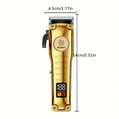 Kemei KM - 510 – Tondeuse Professionnelle Sans Fil Haute Performance - Tondeuse professionnelle - LaTondeuse.com