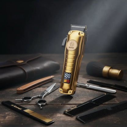 Kemei KM - 510 – Tondeuse Professionnelle Sans Fil Haute Performance - Tondeuse professionnelle - LaTondeuse.com