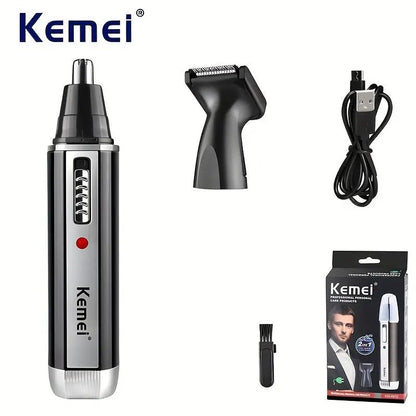 Kemei KM - 6630 Spéciale Barbe, cheveux, nez, précision - Tondeuse professionnelle - LaTondeuse.com