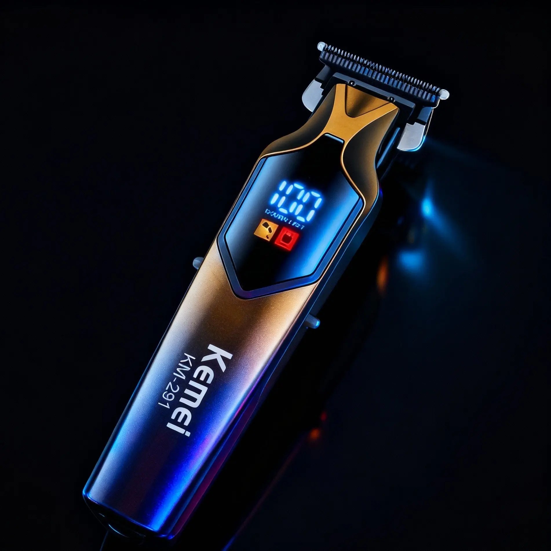 Kemei Tondeuse Intelligente à Écran Digital - Tondeuse professionnelle - LaTondeuse.com