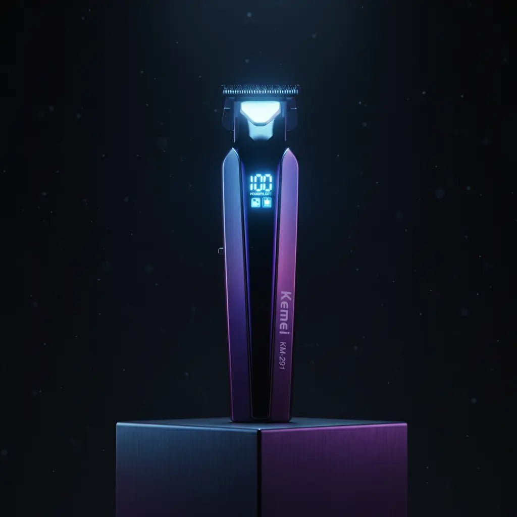 Kemei Tondeuse Intelligente à Écran Digital - Tondeuse professionnelle - LaTondeuse.com