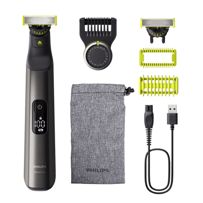 Philips OneBlade Pro 360 - Barbe et Corps - Lame Rotative 360° - Étanche 100% - Tondeuse professionnelle - LaTondeuse.com