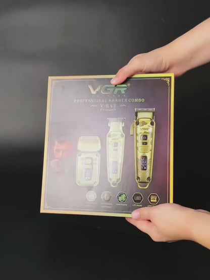 Pack Édition Coupe Maison VGR. Cheveux, Barbe & Finitions