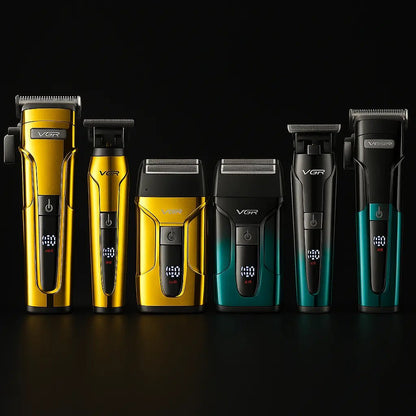 Set tondeuses professionnelles 3 - en - 1 VGR – Rasoir, Taille - Barbe & Précision - Tondeuse professionnelle - LaTondeuse.com