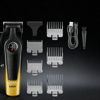 VGR V - 196 – Tondeuse multifonction 4 - en - 1 pour barbe, cheveux et corps - Tondeuse professionnelle - LaTondeuse.com