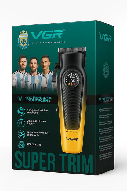 VGR V - 196 – Tondeuse multifonction 4 - en - 1 pour barbe, cheveux et corps - Tondeuse professionnelle - LaTondeuse.com