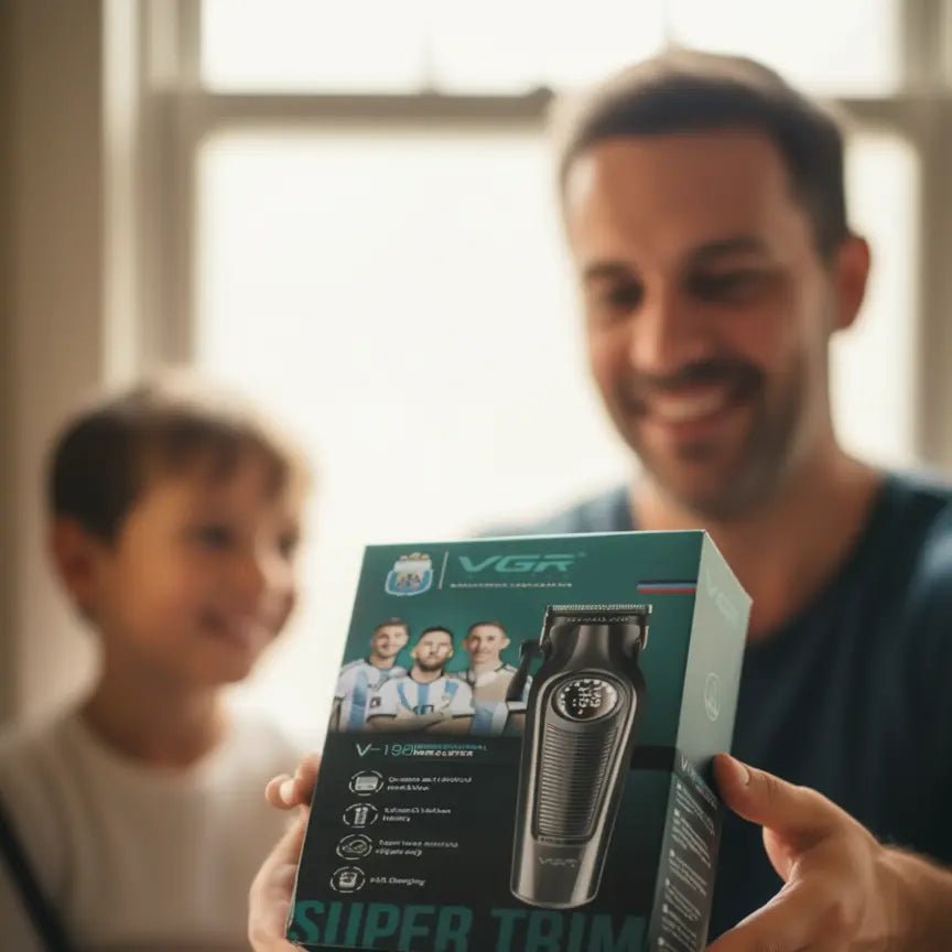 VGR V - 196 – Tondeuse multifonction 4 - en - 1 pour barbe, cheveux et corps - Tondeuse professionnelle - LaTondeuse.com