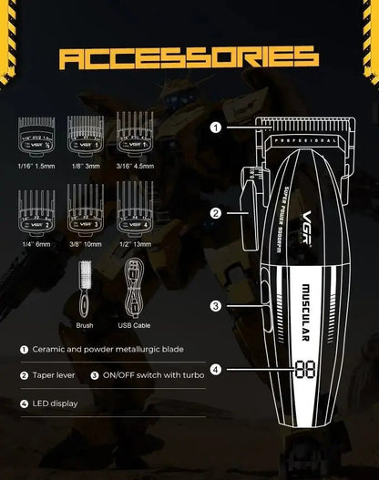 VGR V - 285. La puissance d’un salon de barbier chez vous - Tondeuse professionnelle - LaTondeuse.com