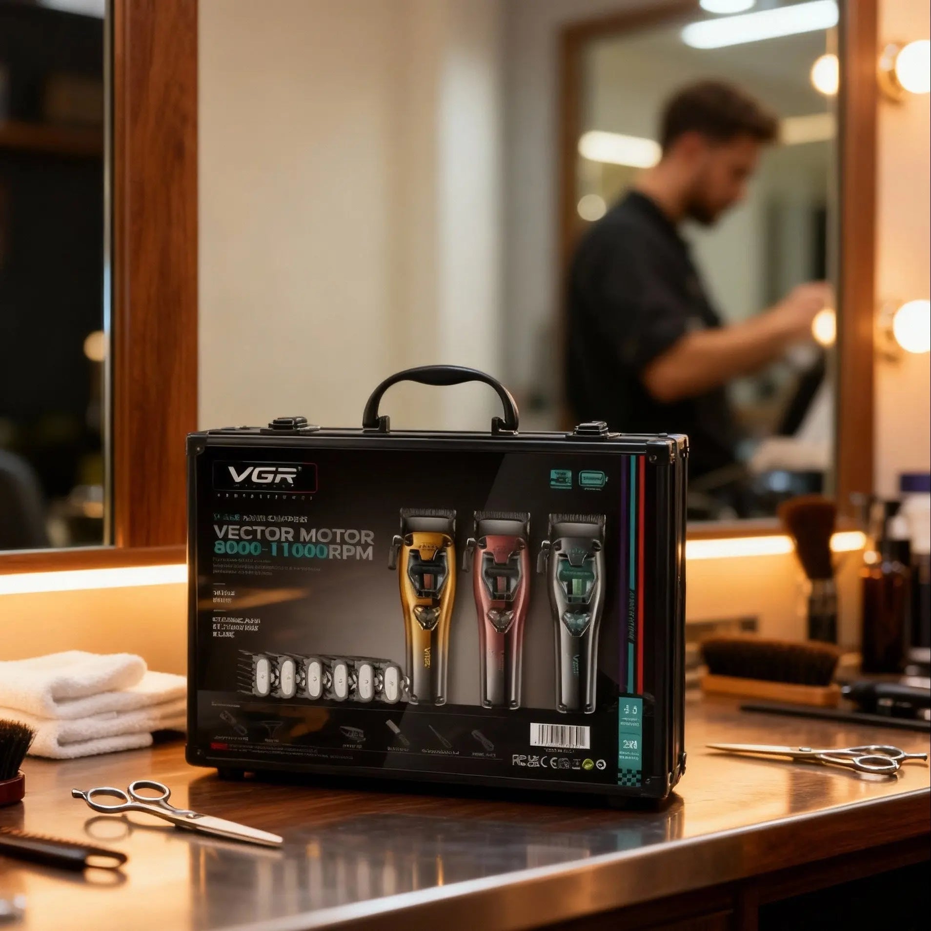 VGR V - 668. Tondeuse Métal Pro 11 000 RPM, Puissance & Précision - Tondeuse professionnelle - LaTondeuse.com