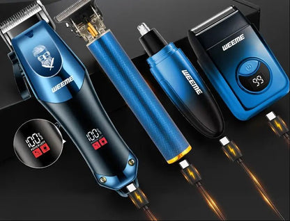 WEEME 4 - en - 1 Kit complet – Pour un style parfait au quotidien - Tondeuse professionnelle - LaTondeuse.com